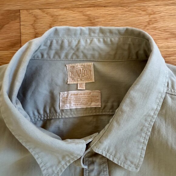 Runabout Goods Guide Shirt Khaki XL - Picture 2 of 9